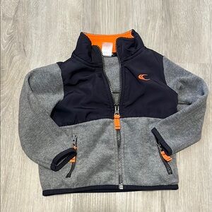 4 for $20 Gray and Black Jacket with Orange Accents